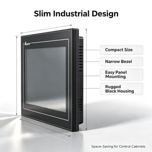 Interfaz Hombre-Máquina PLC Económica Delta DOP-107SV Pantalla Táctil HMI de 7 Pulgadas - Product Image 3
