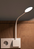 Lampe murale LED dimmable à prise européenne, pliable, avec contrôle tactile CCT, pour chambre, bureau et salon