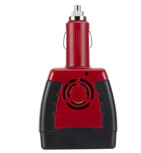 Le chargeur allume-cigare de voiture à onduleur monté sur véhicule de 150W convient à la charge de téléphone portable de 12V à 110V-220V