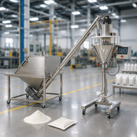 Machine de remplissage de poudre de farine Mazi 2-5000g, distributeur à vis sans fin pour assaisonnement et poivre 1kg, remplisseur de lessive en poudre 5kg