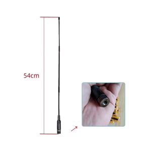 เสาอากาศวิทยุแฮมแบบยืดหยุ่น 27MHz CB  3.52dBi สำหรับวิทยุพกพา พร้อมขั้วต่อ BNC/TNC - Product Image 1