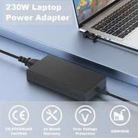 Cargador de Portátil de 19.5V 11.8A 230W, Adaptador de CA de 4.5*3.0mm TPN-LA10 para hp Omen 15 16 17 M41303-001 M85389