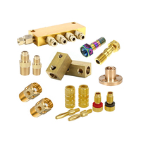 Instrument Parts Accessories OEM ODM Copper Brass Precision Micro CNC Turning Parts Universal CNC Parts for Pipe Fittings