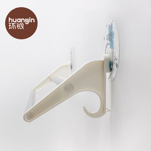 Étagère murale de rangement pour salle de bain, en plastique, organisateur de salle de bain, étagère de rangement des toilettes - Product Image 4