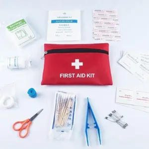 13 in 1 Survival Erste-Hilfe-Kit Outdoor-Ausrüstung Notfall-Kits Trauma-Kit für Camping Jagd Wandern