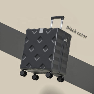 <span class=keywords><strong>Valise</strong></span> à roulettes unisexe en ABS, 20 pouces, bagage <span class=keywords><strong>cabine</strong></span> moderne et léger <span class=keywords><strong>avec</strong></span> <span class=keywords><strong>chargeur</strong></span> <span class=keywords><strong>USB</strong></span>, roues pivotantes - Product Image 6