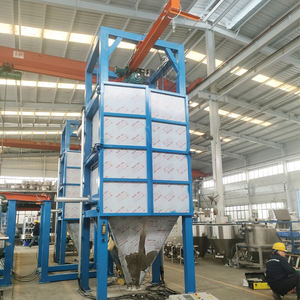 Machine de déballage sans poussière fermée de sac de tonne de poudre Station d'alimentation de sac de tonne d'acier inoxydable - Product Image 5