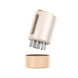 EMS điện da đầu Massager và dầu tóc Applicator 15ml tóc dầu Applicator chai với lược ánh sáng màu đỏ trị liệu da đầu Applicator