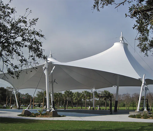 Inflatable trung tâm giải trí màng màng không khí ngoài trời tổ chức sự kiện không gian hỗ trợ vải cấu trúc xây dựng - Product Image 1