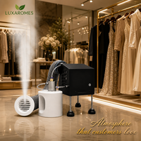 Diffuseur d'huiles essentielles sans eau LUXAROMES F02, diffuseur d'arômes intelligent à air froid de luxe pour la maison, 500 ml, systèmes de nébulisation, villa de luxe, spa