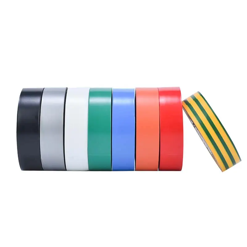 Chinese factory customized wholesale Fireproof Heat Resistant Electrical Fire Retardant Pvc Insulation Adhesive tape