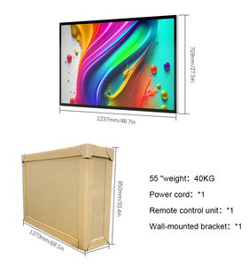 Pantalla Digital Ultrafina Screenage 1080p, Menú Digital Android WiFi de 32-55 Pulgadas, Tamaño Personalizable, Montaje en Poste/Suelo, Publicidad LED - Product Image 5