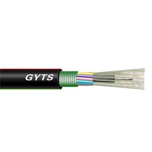 GYTS 36 conducteurs SM MM 144 196 288 câble à fibre optique 1000m câble à fibre optique extérieur anti-rongeurs
