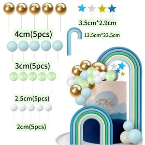 Tema colorato <span class=keywords><strong>di</strong></span> <span class=keywords><strong>compleanno</strong></span> per bambini decorazione <span class=keywords><strong>di</strong></span> <span class=keywords><strong>torta</strong></span> arcobaleno per feste <span class=keywords><strong>di</strong></span> Dessert forniture per decorazioni <span class=keywords><strong>di</strong></span> torte per feste <span class=keywords><strong>di</strong></span> Dessert - Product Image 3