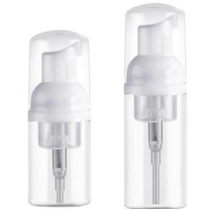 DDA118 30ml Plastic Clear White Soap Dispenser Bottle Press Facial Cleanser Bubbler Foam Hand Pump Soap Mousses Liquid Dispenser