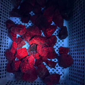 Rubino Naturale in Cianite, Cristallo Grezzo, Raro Esemplare Minerale, Rubino Grezzo per <span class=keywords><strong>Guarigione</strong></span> Reiki, <span class=keywords><strong>Meditazione</strong></span> <span class=keywords><strong>e</strong></span> Intaglio di Gemme - Product Image 1