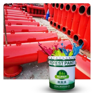 Vernice sintetica interna ed esterna alta resina alchidica lucida a base d'acqua smalto smalto <span class=keywords><strong>per</strong></span> uso superficiale di <span class=keywords><strong>legno</strong></span> e metallo - Product Image 1