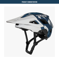 Casque de vélo de montagne pour adultes avec protection de sécurité réglable en EPS, adapté aux sports de route