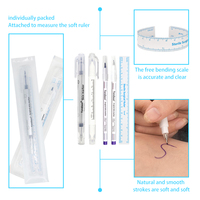 MASSA échantillon gratuit de stylo marqueur de peau permanent stérile médical de vente chaude