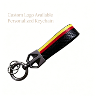 Porte-clés de voiture en cuir avec base métallique couleur canon de fusil, anneau à ressort anti-perte, durable, multi-styles, cadeau, accessoires intérieurs de voiture