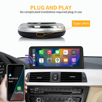 Mini boîte CarPlay AI 2, nouvelle boîte Android AI 8+128 Go, adaptateur sans fil Android Auto CarPlay pour BMW
