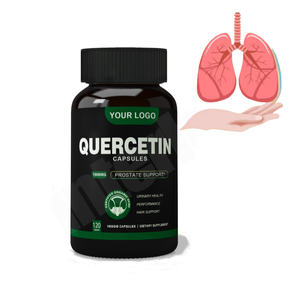 OEMフィセチンケルセチン亜鉛植物エルダーベリーエキスヘルスケアサプリメントケルセチンカプセル - Product Image 1