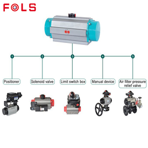 Válvula de Bola Neumática de Tipo Fijo Estándar DN15 DN20 DN25 DN32 - Product Image 6