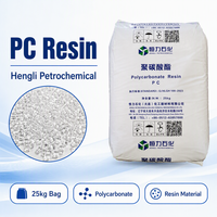 Resin Polikarbonat PC Virgin Tahan Api HC 30T untuk Wadah Transparan