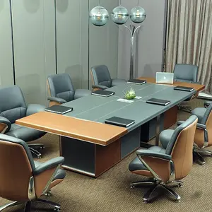 Современная офисная мебель для конференц-зала 8 человек большой стол для встреч офисный стол для встреч