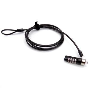 מקצועי בטיחות 4 דיגיטלי סיסמא שילוב מפתחות כבל נעילת בטיחות - Product Image 1