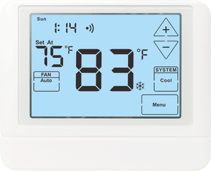 Termostato inteligente de fábrica en stock Termostatos De Aire Acondicionado de alta calidad Temperatura del hogar Control remoto Termostato de habitación - Product Image 2