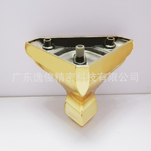 Glossy <b>Gold</b> Plastic <b>Sofa</b> Legs 120mm Minimalist Design Easy Installation Living Room Furniture Accessories - Product Image 1