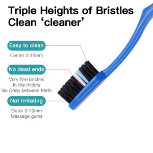 <span class=keywords><strong>Brosse</strong></span> à <span class=keywords><strong>dents</strong></span> au charbon de bois manche semi-transparent Binchotan charbon de bois/bambou <span class=keywords><strong>brosse</strong></span> à <span class=keywords><strong>dents</strong></span> en carbone pour adulte vente en gros - Product Image 5