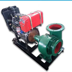 Pompe à eau à moteur diesel, pompe d'irrigation agricole à volute de 6 pouces, 8 pouces, 10 pouces - Product Image 1