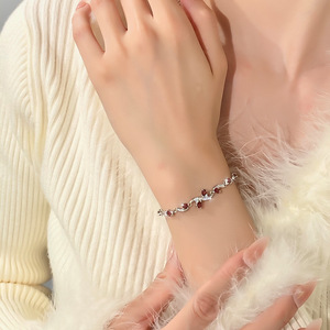 9 Bracelets ajustables unisexe en argent sterling 925 avec topaze bleue taille poire 3*4mm de haute qualité, pierre naturelle, cadeau idéal pour les fêtes - Product Image 4