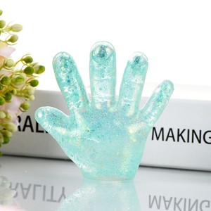ของเล่นบีบคลายเครียดเนื้อนุ่มสีทองปาล์มผสมมอลโทส - Product Image 5