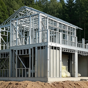 Casa Prefabricada de Acero Ligero BST, Estructura de 3 Dormitorios, Panel AAC Impermeable, Certificación CE, Moderna, Lista para Habitar - Product Image 5