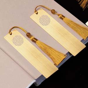 Latest Design Wedding Note Metal Bookmarks for Avid Readers Books Gift - Product Image 6