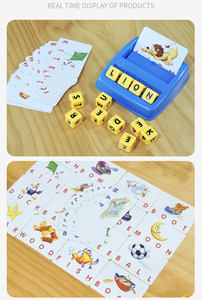 Populaire éducatif 2 <span class=keywords><strong>en</strong></span> 1 comptage mathématiques et correspondance lettre jeu mot Puzzles alphanumérique éducation précoce jeu jouets - Product Image 4