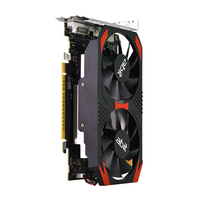 Carte graphique Abit GeForce GTX 1050 Ti 4 Go à ventilateur unique, GDDR5, compatible HDMI DVI DP, pour jeux sur ordinateur de bureau