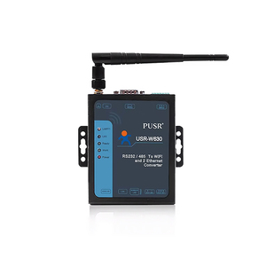 Convertidor <span class=keywords><strong>Ethernet</strong></span> a WiFi Dual USR-W630, <span class=keywords><strong>RS232</strong></span> RS485 Modbus RTU a TCP, Servidor de Dispositivos Seriales Industriales - Product Image 1