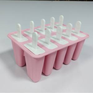 Moule à crème glacée en silicone durable 6/10/12 trous Popsicle Stick fait maison facile à libérer <span class=keywords><strong>KonBo</strong></span> 1-3L Capacité manuelle - Product Image 1