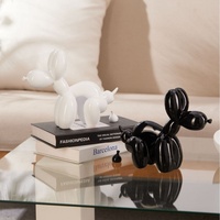 Nouvelles décorations transfrontalières en forme de chien ballon, style européen, modèle RDW034, pour salon, meuble à vin, décoration intérieure, bureau
