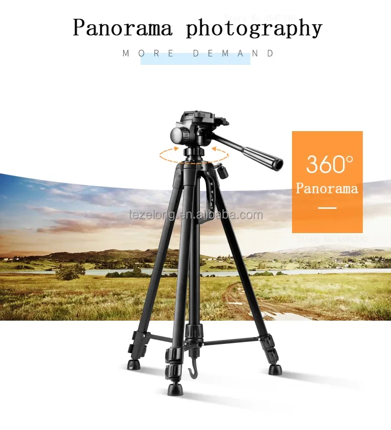 Weifeng WT-3560 Tripod - Lightweight & Adjustable Camera Stand
