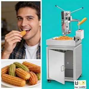 Machine à churros électrique et accessoires pour les activités de carnaval et les banquets de mariage - Conception intégrée en acier inoxydable - Product Image 5