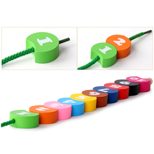 Jouets chenille pour enfants, puzzle en bois, perles numérotées de la chenille, <span class=keywords><strong>jouet</strong></span> éducatif précoce, compétences moteur fines, pour tout-petits de 2, 3 ans - Product Image 6