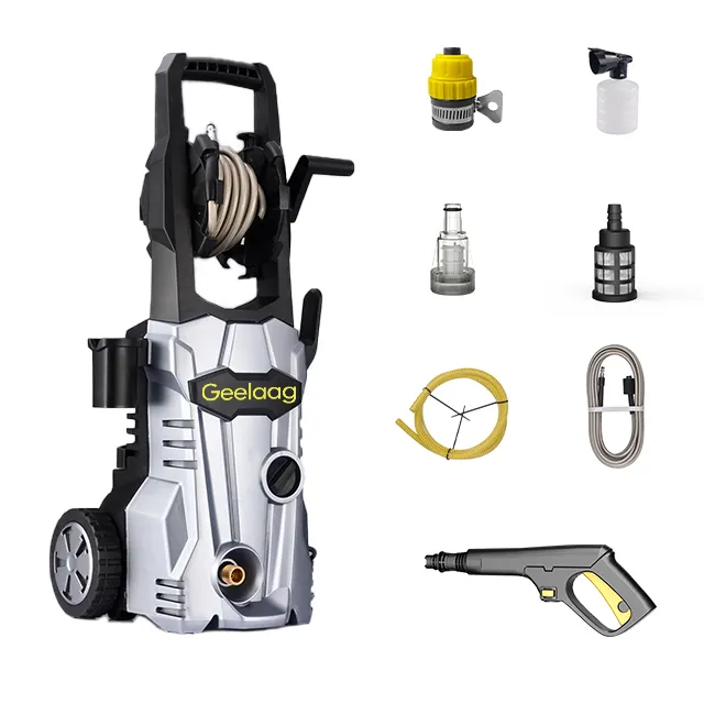 Q3 Electric power 1600W 12Mpa high pressure washer car cleaning equipment for family use