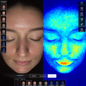 Analyseur de peau MC10 Scanner facial complet pour centre de beauté Fonctionnalités d'analyse blanchissante pour les yeux, les lèvres Prise EU IT JP US ZA - Product Image 3