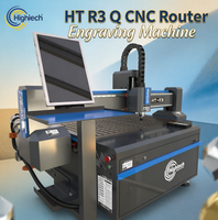 Machine de gravure CNC à broche HT R3 Q 3.2kW pour la découpe de métaux, multifonctionnelle