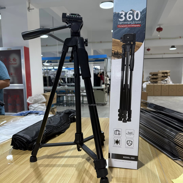 Versatile 360 Travel Tripod for Smartphones and Cameras Professional Portable Stand